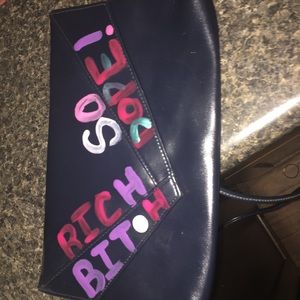 ❤️CUSTOMIZE❤️“Rich Bit*h” Vintage Crossbody Bag